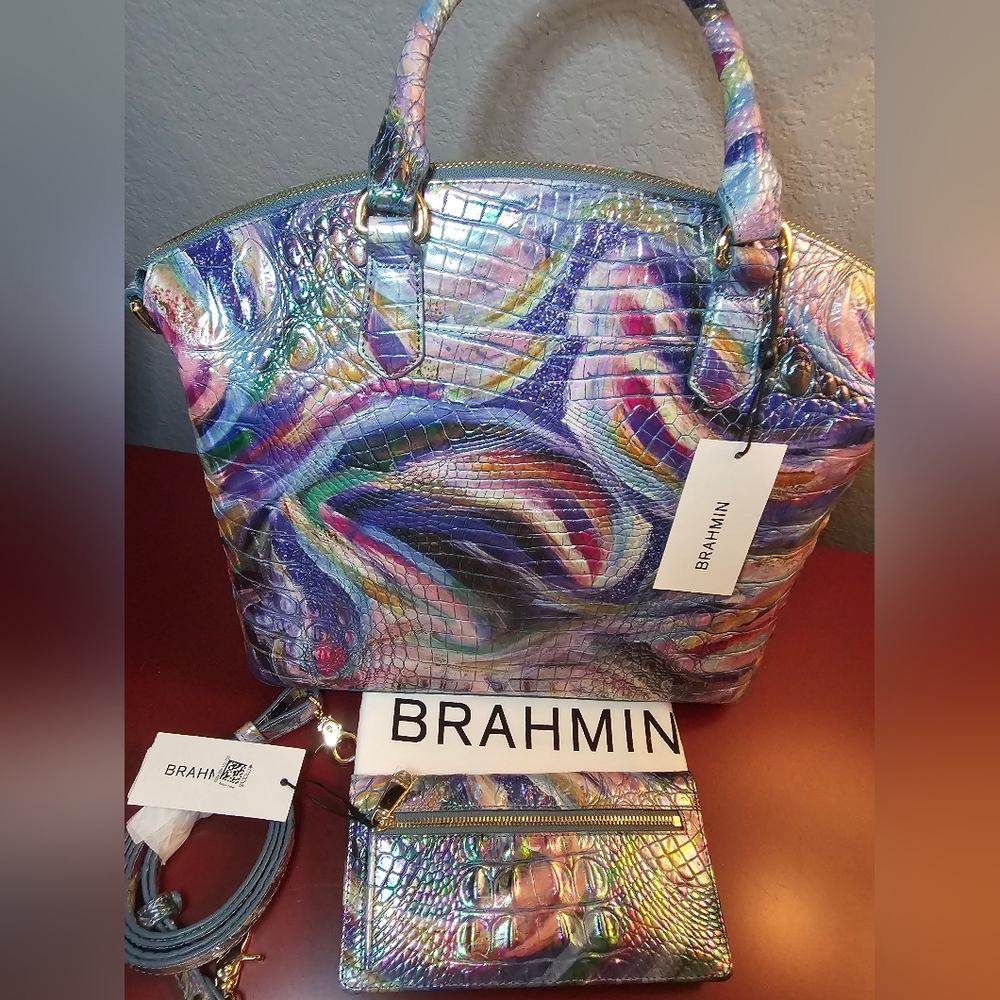 Brahmin Elope Large Duxbury & Ady Set NWT - Picture 6 of 16